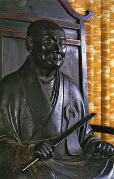 Holzstatue von Jakushitsu